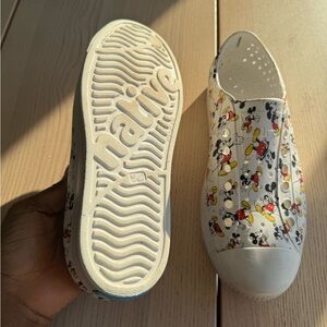 Native Mickey Mouse Sneakers - White